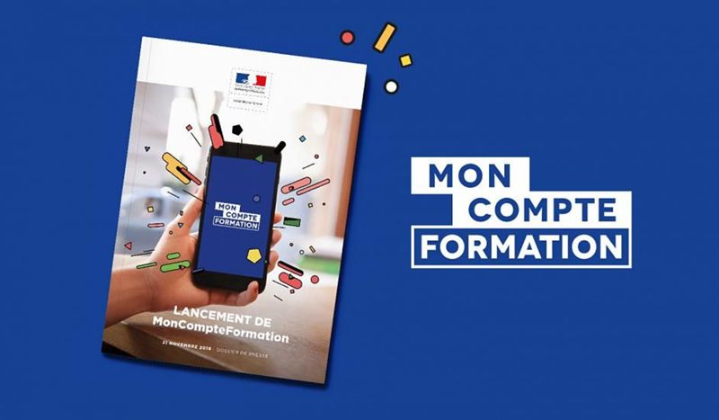 Application "Mon compte formation"